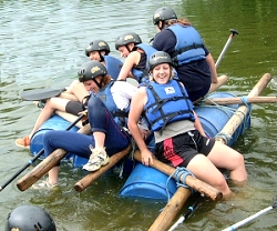 Raft building